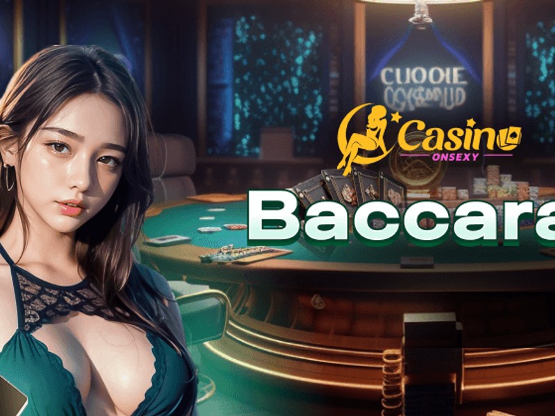 Bàn chơi Baccarat trực tiếp với người chia bài và các lá bài, thể hiện sự chuyên nghiệp của xo88